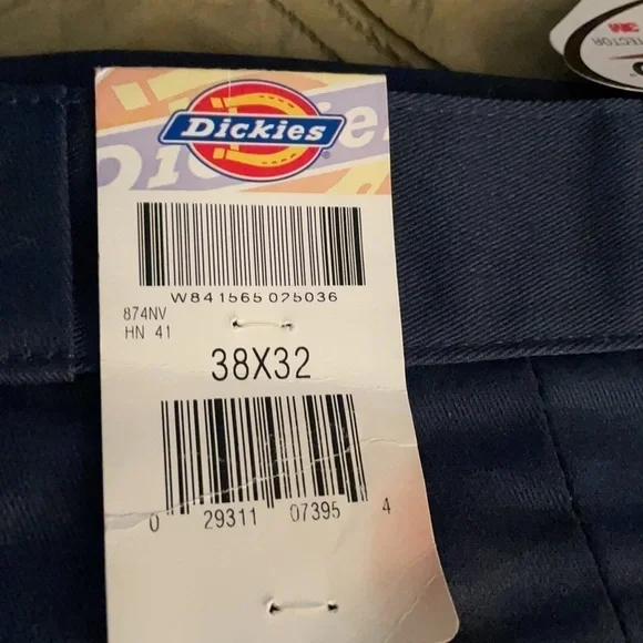 Dickies 874 Work Pant 38X32 and 40x32 NWTs Dark Blue - Picture 5 of 6